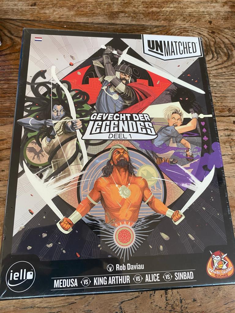 Unmatched: Gevecht der Legends Deel 1 - Nieuw in Seal, Hobby en Vrije tijd, Gezelschapsspellen | Bordspellen, Vijf spelers of meer