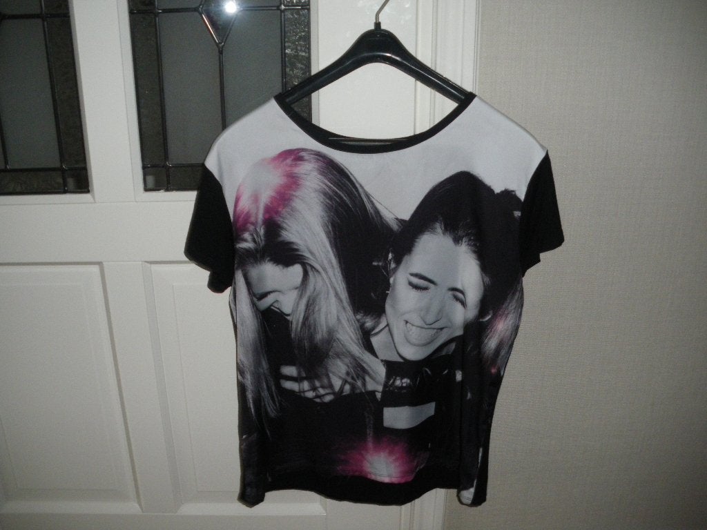 nieuw heel leuk zwart zomer shirt mooie print mt 42 suzy q, Zwart, Maat 42/44 (L), Nieuw, Ophalen of Verzenden