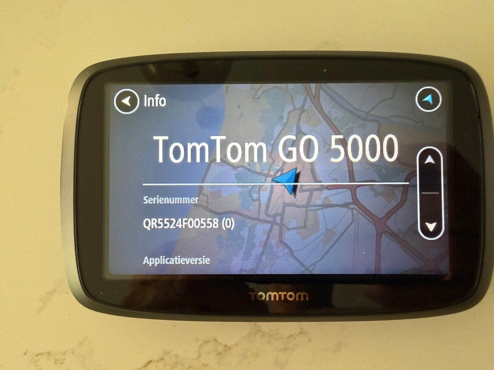 Tomtom GO 5000 incl zuignap, Auto diversen, Ophalen of Verzenden, Zo goed als nieuw