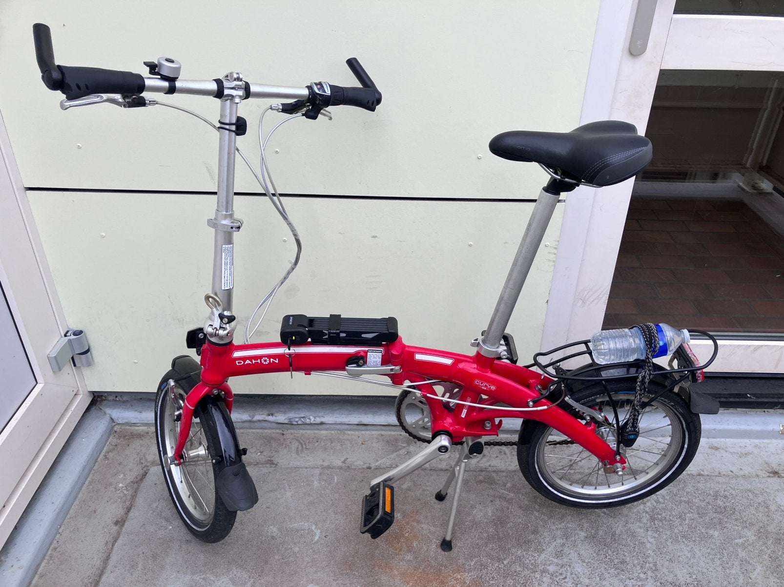 Dahon curve d3  vouwfiets, Fietsen en Brommers, Fietsen | Vouwfietsen, Ophalen, Zo goed als nieuw, 20 inch of meer, Dahon