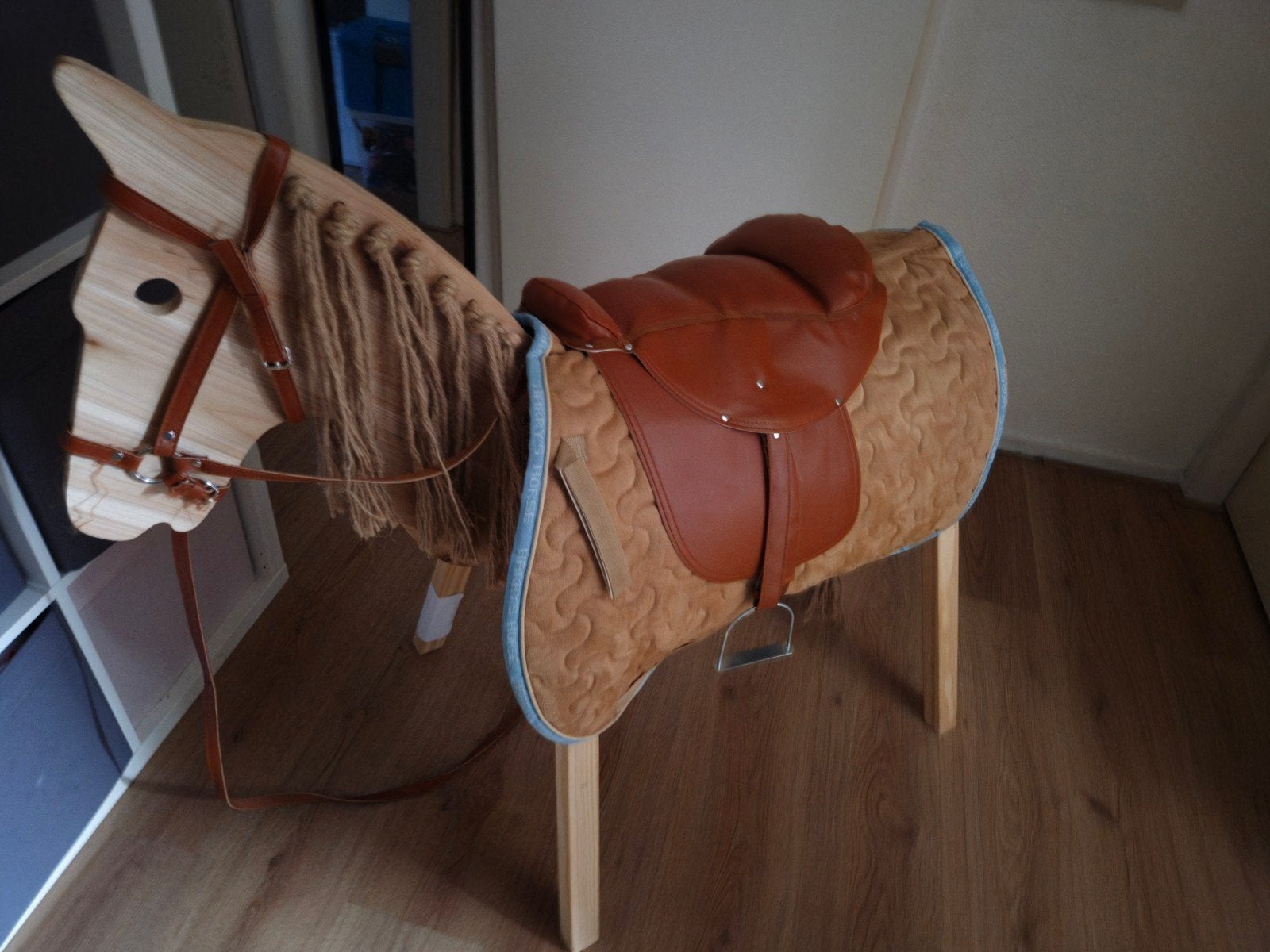 Hobby Horse Stal met Paarden en Toebehoren, Ophalen