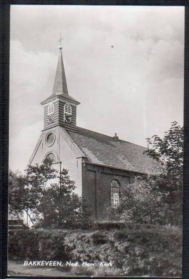 Bakkeveen (nabij Drachten) - Ned Herv Kerk, Verzenden, 1960 tot 1980, Ongelopen, Friesland