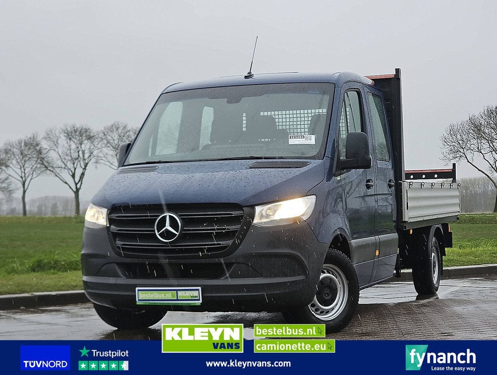 MERCEDES-BENZ SPRINTER 317 l3 open laadbak dc!, Auto's, Achterwielaandrijving, Gebruikt, Euro 6, 4 cilinders