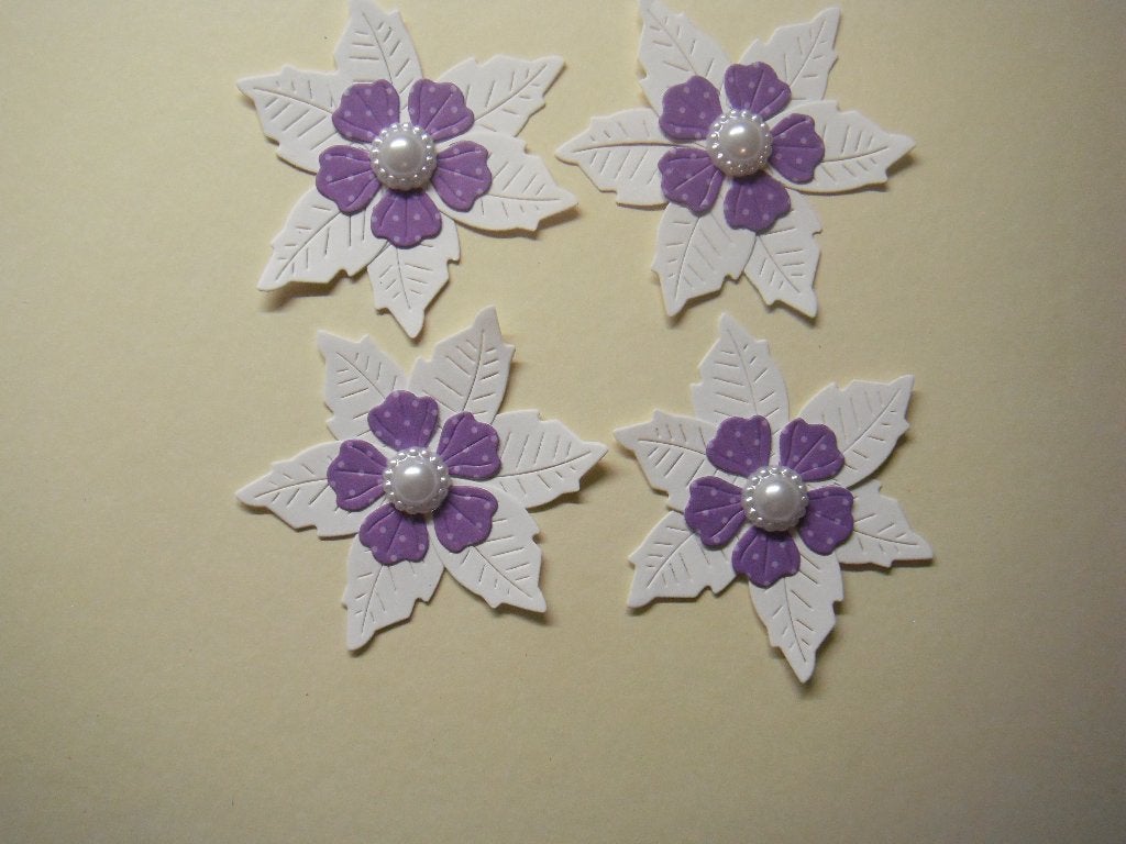 3x set stans met bloem   86, Verzenden, Nieuw, Kerst, Pons of Mal