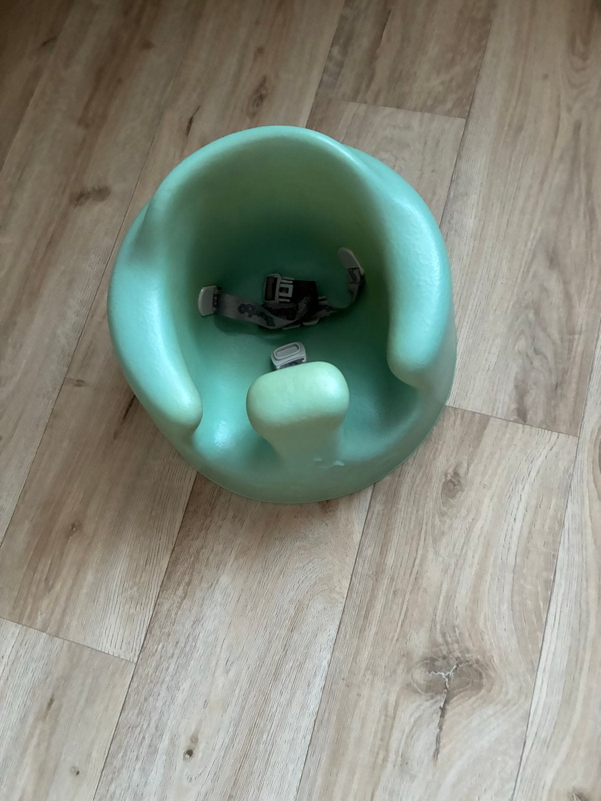 Bumbo Babyzitje met eetblad - Groen, Kinderen en Baby's, Ophalen of Verzenden, Gebruikt, Overige typen, Afneembaar eetblad