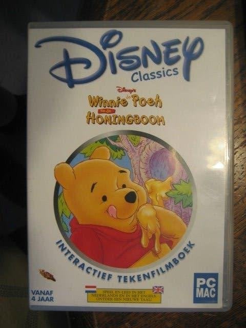 PC GAME WINNIE DE POEH INTERACTIEF TEKENFILMBOEK, Overige genres, 1 speler, Ophalen of Verzenden, Zo goed als nieuw
