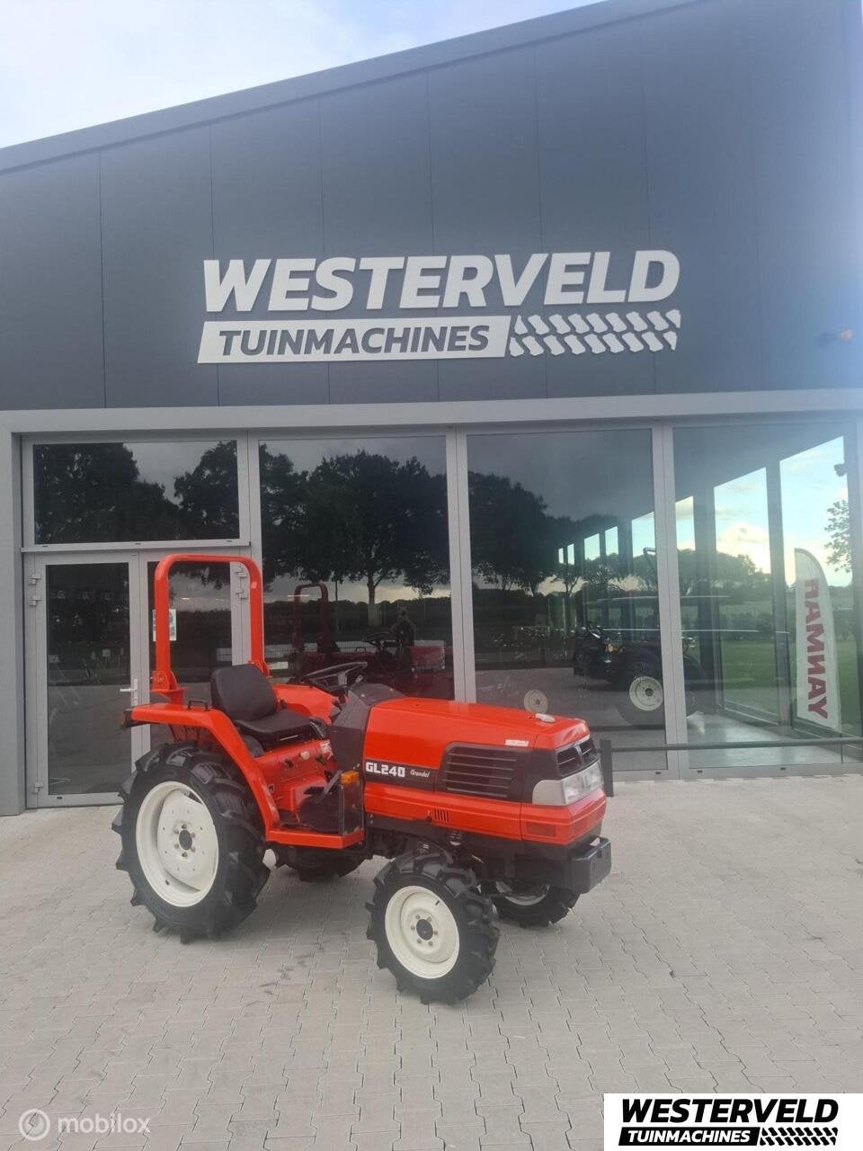 Gebruikte Kubota GL240 mini tractor 24 pk incl btw., Kubota, Info@westerveldtuinmachines.nl, Nieuw, Kubota