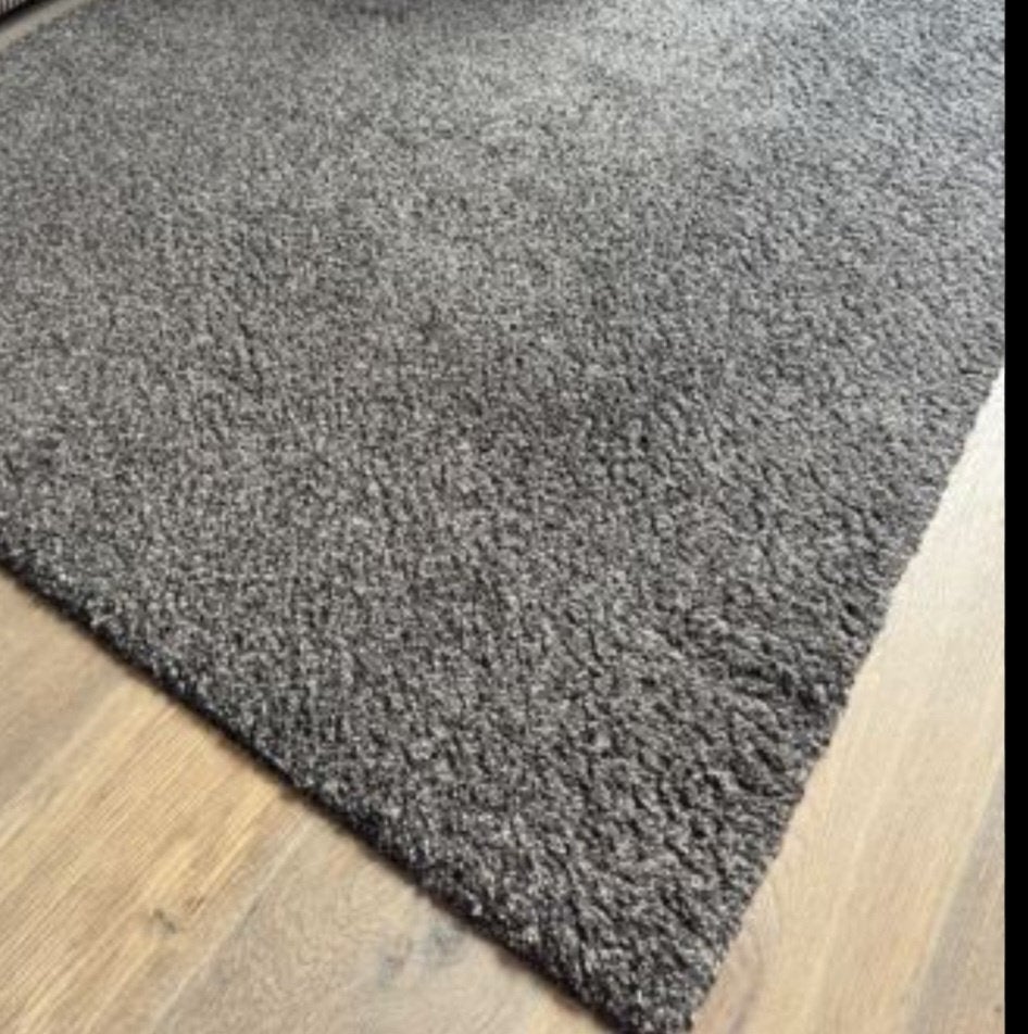 IKEA ÅDUM Vloerkleed - Donkerbruin - 200x300 cm, Ophalen, Gebruikt, Grijs, 200 cm of meer