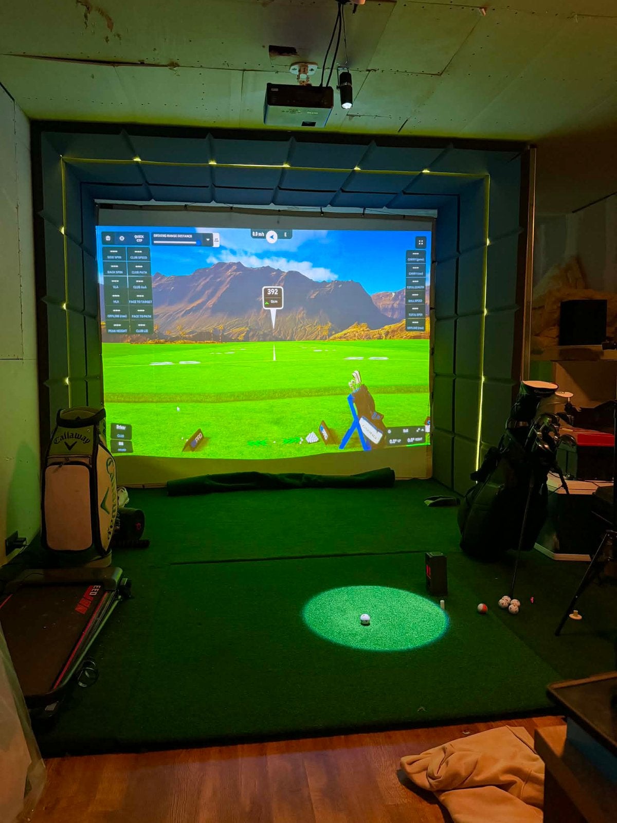 Volledige golf simulator, Ophalen, Zo goed als nieuw, Overige typen