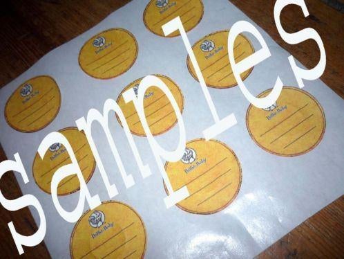 9,5mm film Pathé Baby Labels voor de 125mtr blikken -, Ophalen of Verzenden, 16mm film
