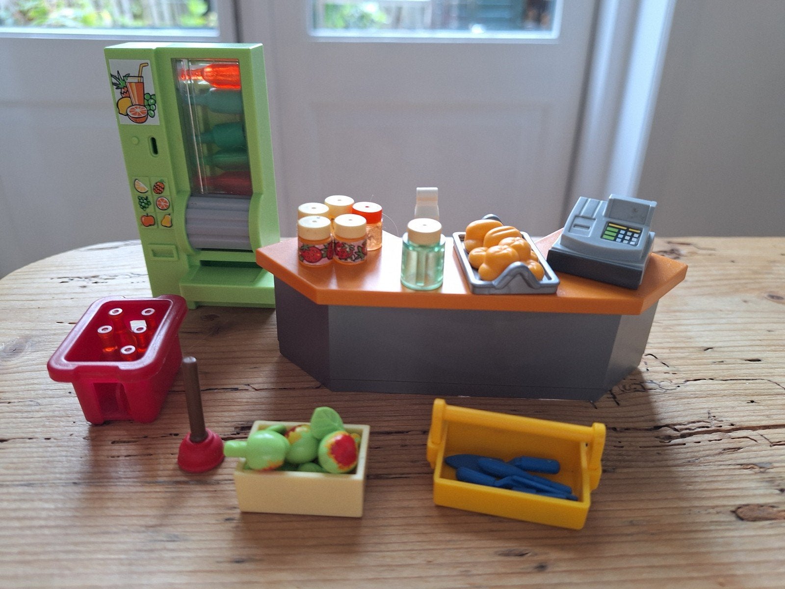 Playmobil 4327 Schoolkantine met sapautomaat en kassa, Kinderen en Baby's, Gebruikt, Losse onderdelen, Overige typen, Ophalen of Verzenden