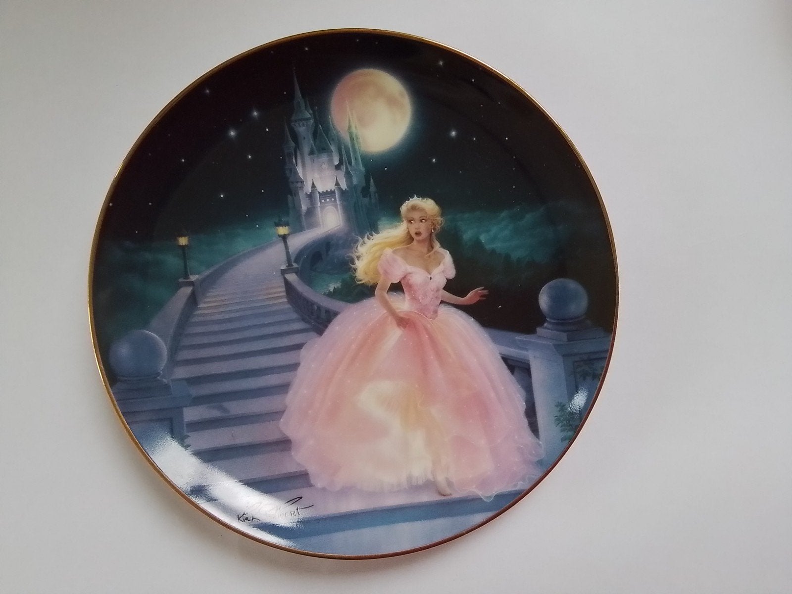 Franklin Mint Assepoester Decoratief Prinsessen Bord, Ophalen of Verzenden