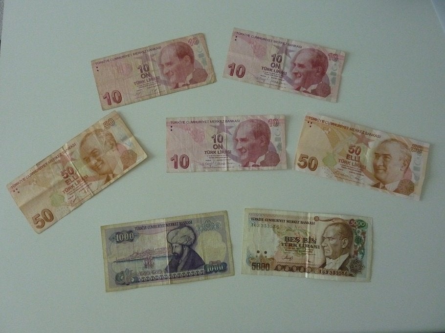 bankbiljetten TURKIJE oude en nieuwe biljetten, Ophalen, Buitenland, Bankbiljetten