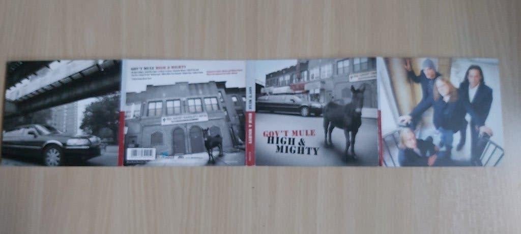 Gov't Mule High & Mighty CD Digipack, Pop, Digipak, Ophalen of Verzenden, Zo goed als nieuw