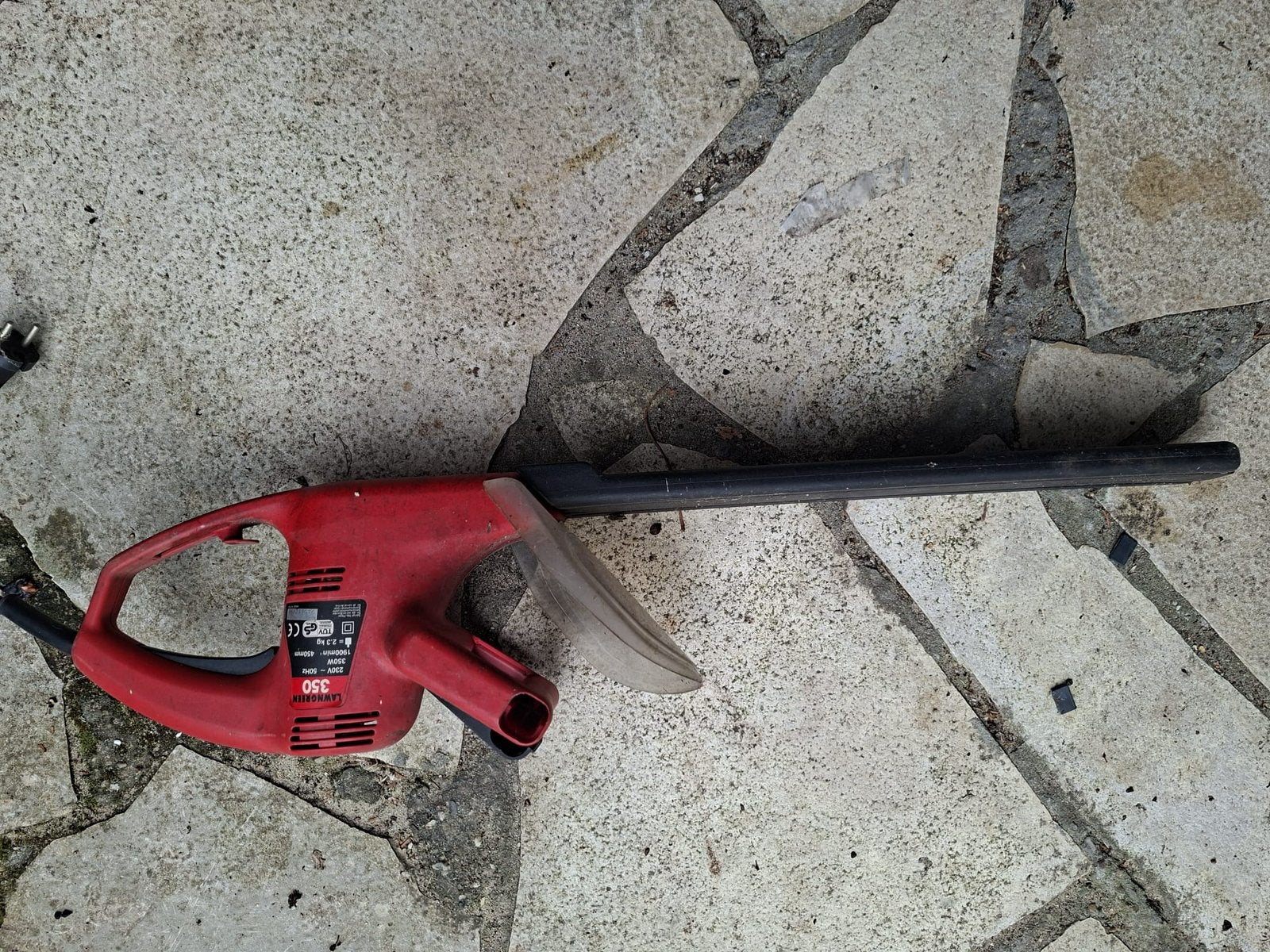 Simpele heggenschaar, Tuin en Terras, Heggenscharen, Ophalen, Gebruikt, Elektrisch