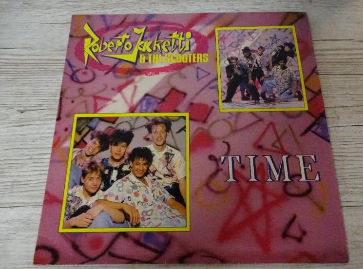 Vintage vinyl lp album Roberto Jacketti & the Scooters Time, Ophalen of Verzenden, LP