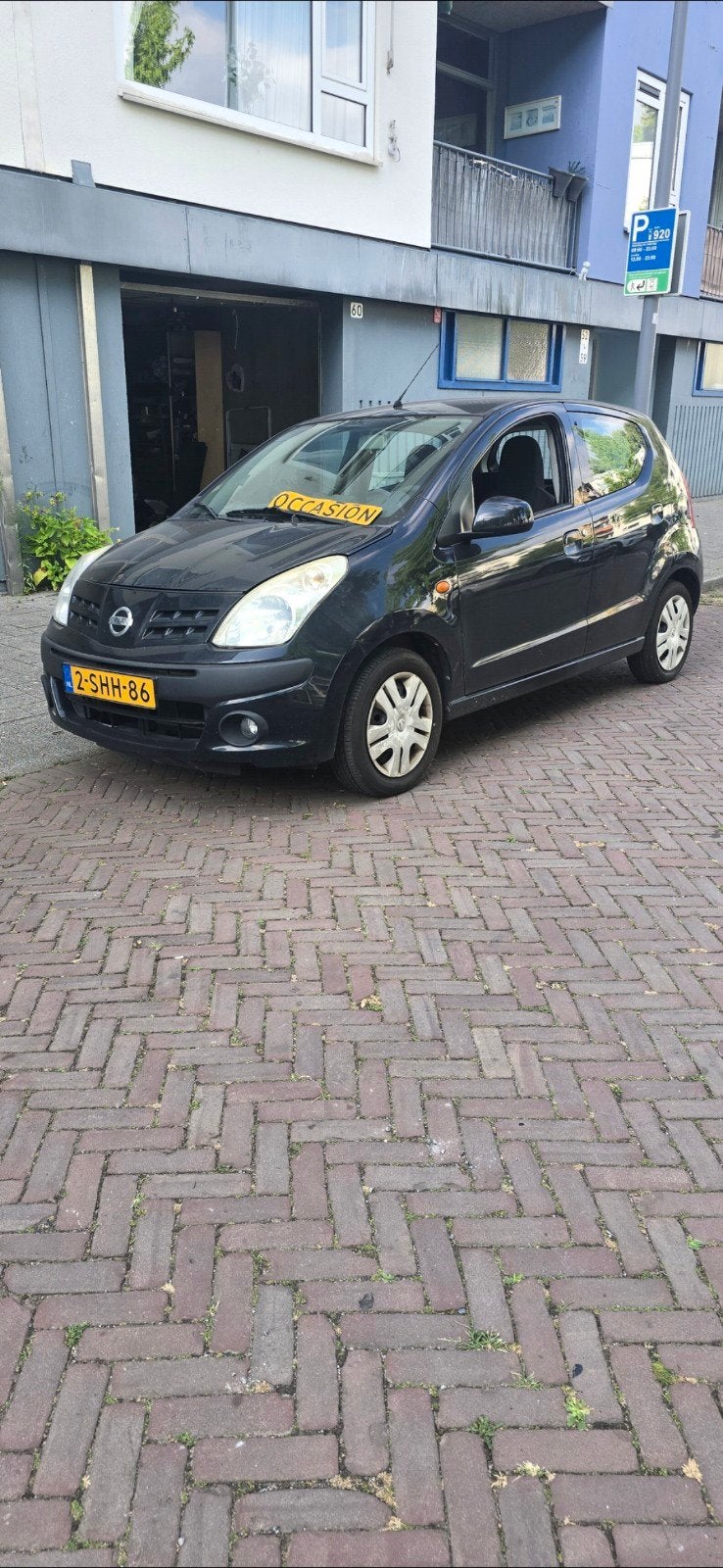 Nissan Pixo 1.0  5D lpg g3 bj 2013 motor loopt niet goed, Stof, 866 kg, 4 stoelen, Origineel Nederlands