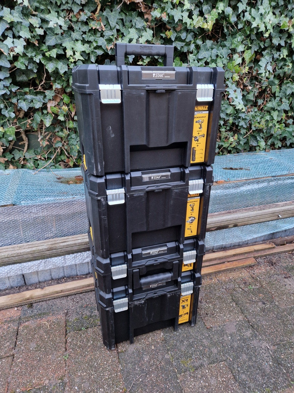 DeWalt TSTAK kofferset, Ophalen of Verzenden, Nieuw
