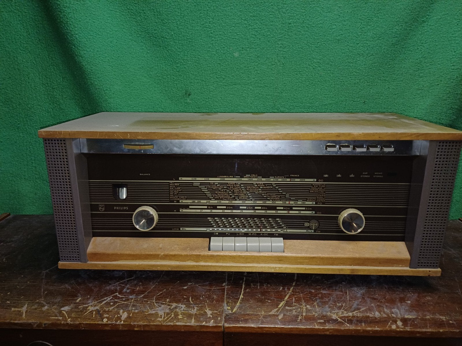philips B5X44A buizenradio, Ophalen, Gebruikt