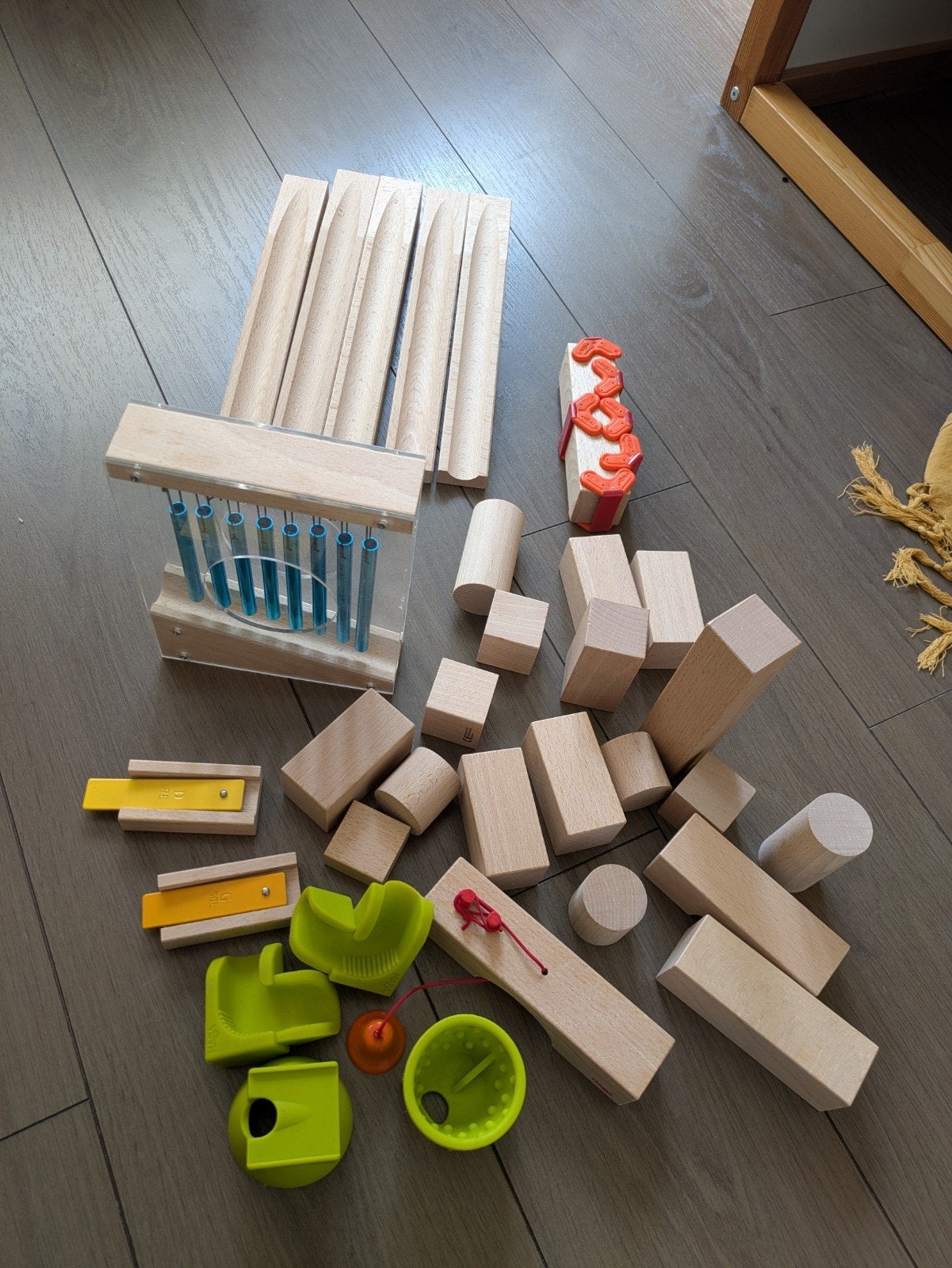 Houten knikkerbaan set - Haba Speed + Sound, Kinderen en Baby's, Speelgoed | Houten speelgoed, Ophalen