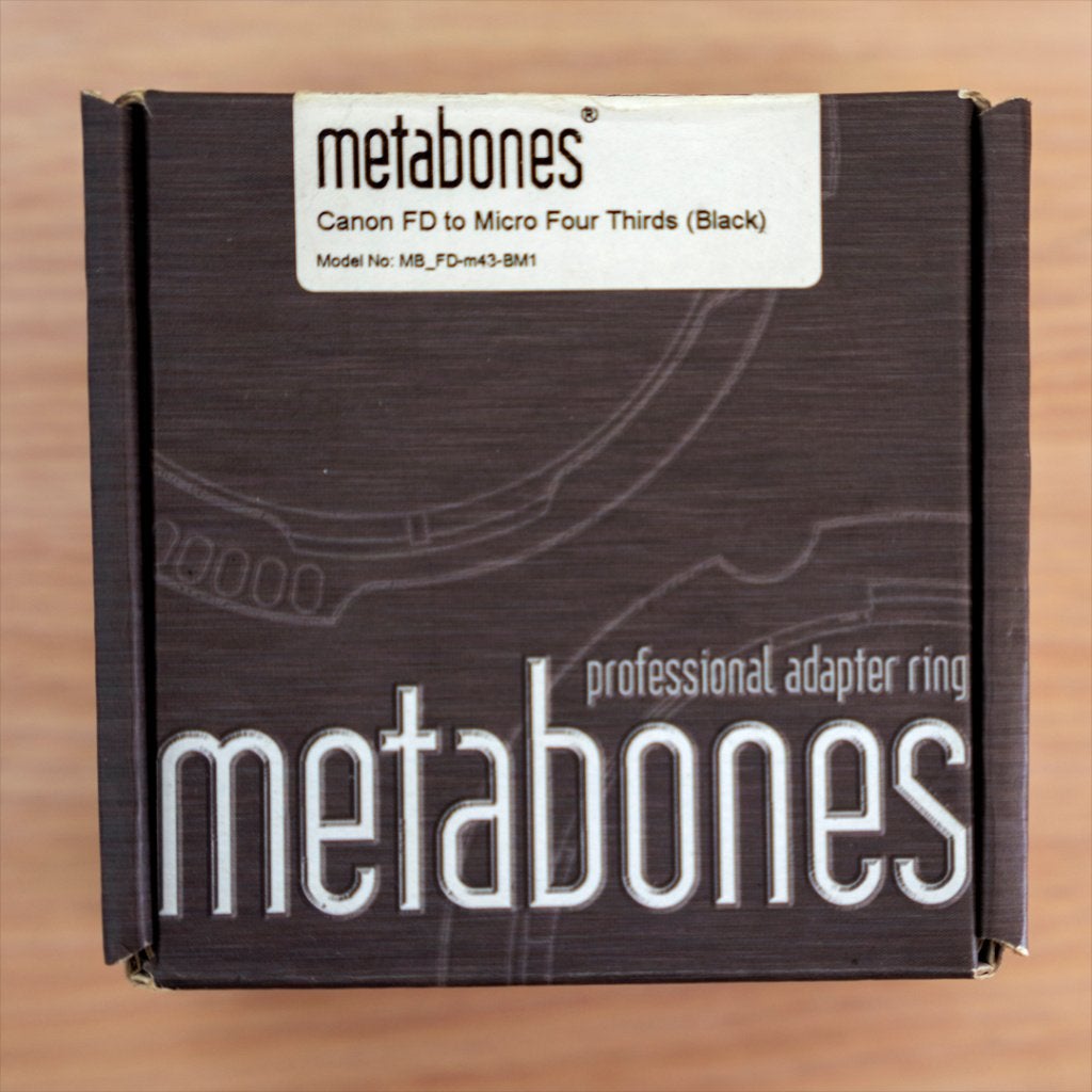 METABONES Canon FD naar Micro Four Thirds (M4/3) adapter, Ophalen of Verzenden, Zo goed als nieuw, Canon, Geen optische zoom