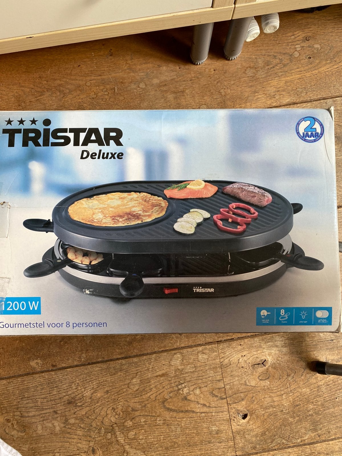 Tristar Gourmetstel, Witgoed en Apparatuur, Ophalen, Gebruikt, 8 personen of meer