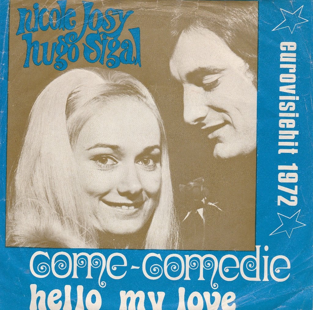 Nicole & Hugo - Come-Comedie / Hello my love, Cd's en Dvd's, Vinyl | Nederlandstalig, Gebruikt, 7 inch, Ophalen of Verzenden, Levenslied of Smartlap