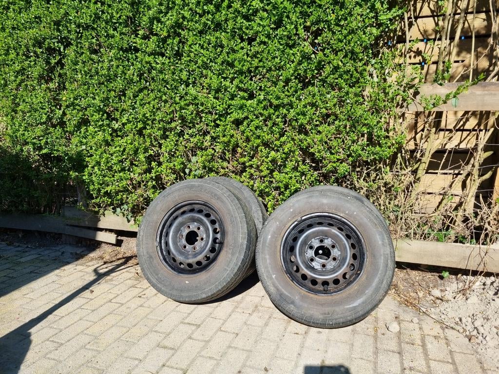 Mercedes sprinter BAND VELGSET, Auto-onderdelen, Banden en Velgen, Ophalen, Bestelwagen, 16 inch, 205 mm