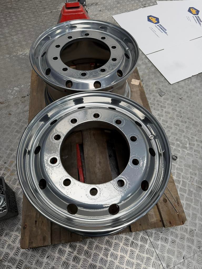 Alcoa super single aluminium Scania/DAF, Auto-onderdelen, Vrachtwagen-onderdelen, Ophalen of Verzenden, Gebruikt, Scania