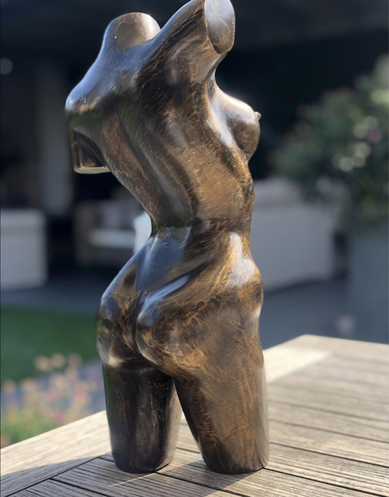 De Bronzen Torso van vrouw - licht erotisch!!, Verzenden, Brons, Buste