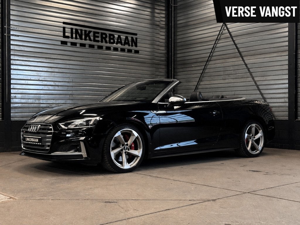 Audi S5 Cabriolet 3.0 TFSI 354pk quattro Pro Line Plus | B&O, Auto's, Audi, Gebruikt, 2995 cc, Cabriolet, 4 stoelen