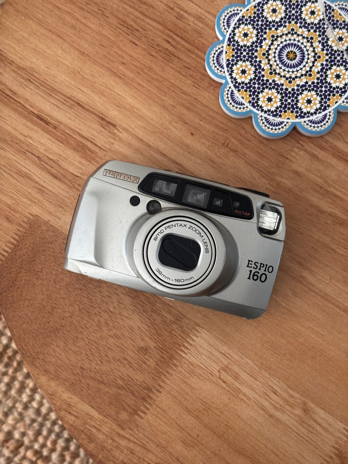 Pentax ESPIO 160 analog camera, Ophalen, Zo goed als nieuw, Pentax, 8 keer of meer