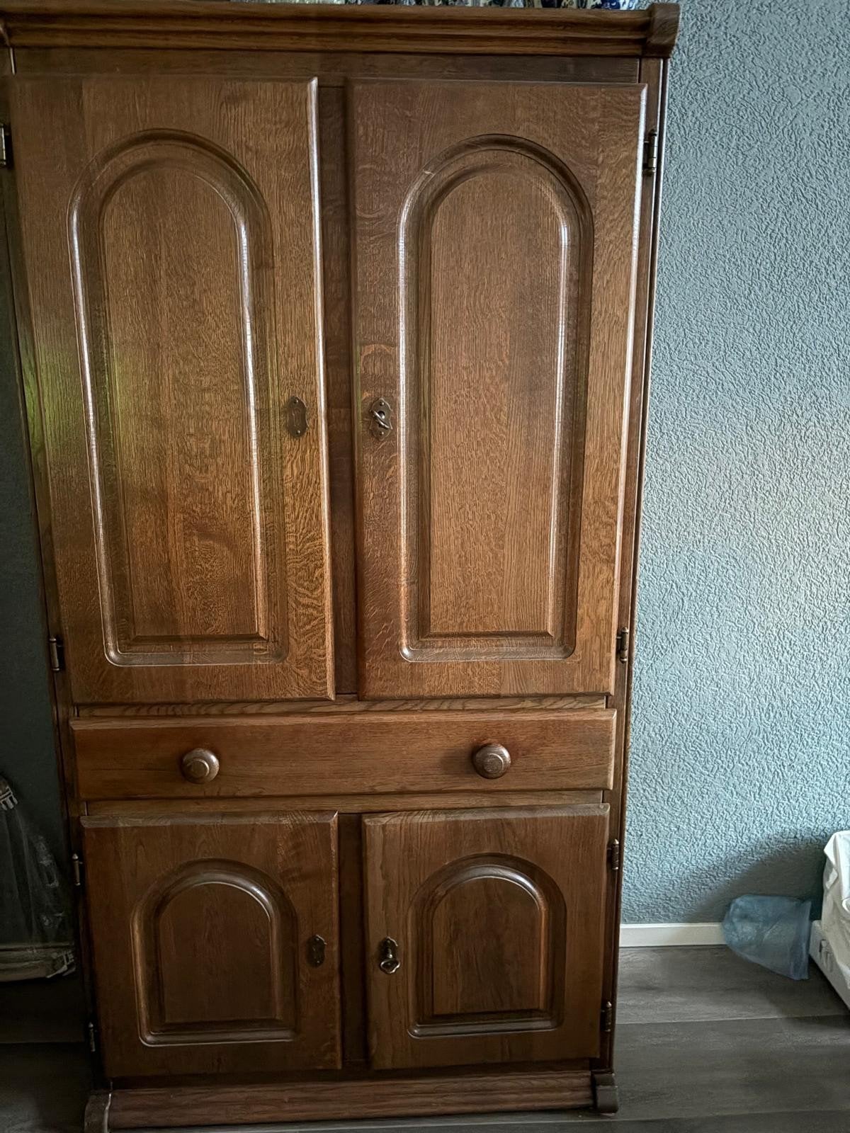 kast met lade 4 deurtjes, Huis en Inrichting, Kasten | Buffetkasten, Zo goed als nieuw, 150 tot 200 cm, 25 tot 50 cm, 50 tot 100 cm