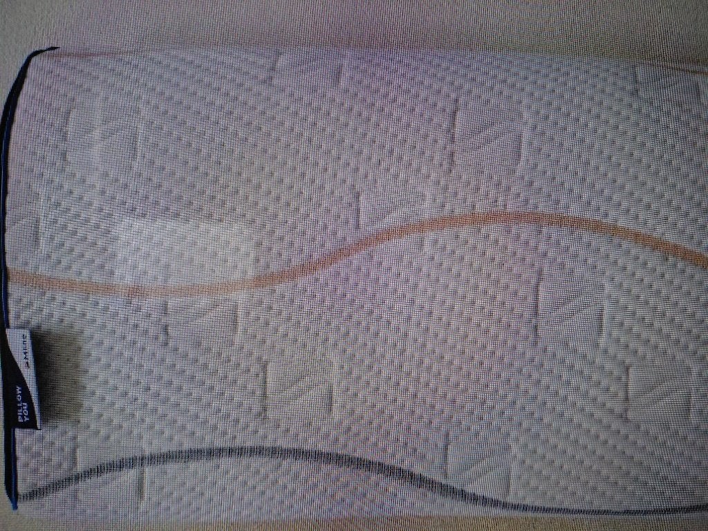 Mline kussen pillow you blauw, Eenpersoons, Blauw, Ophalen of Verzenden, Zo goed als nieuw