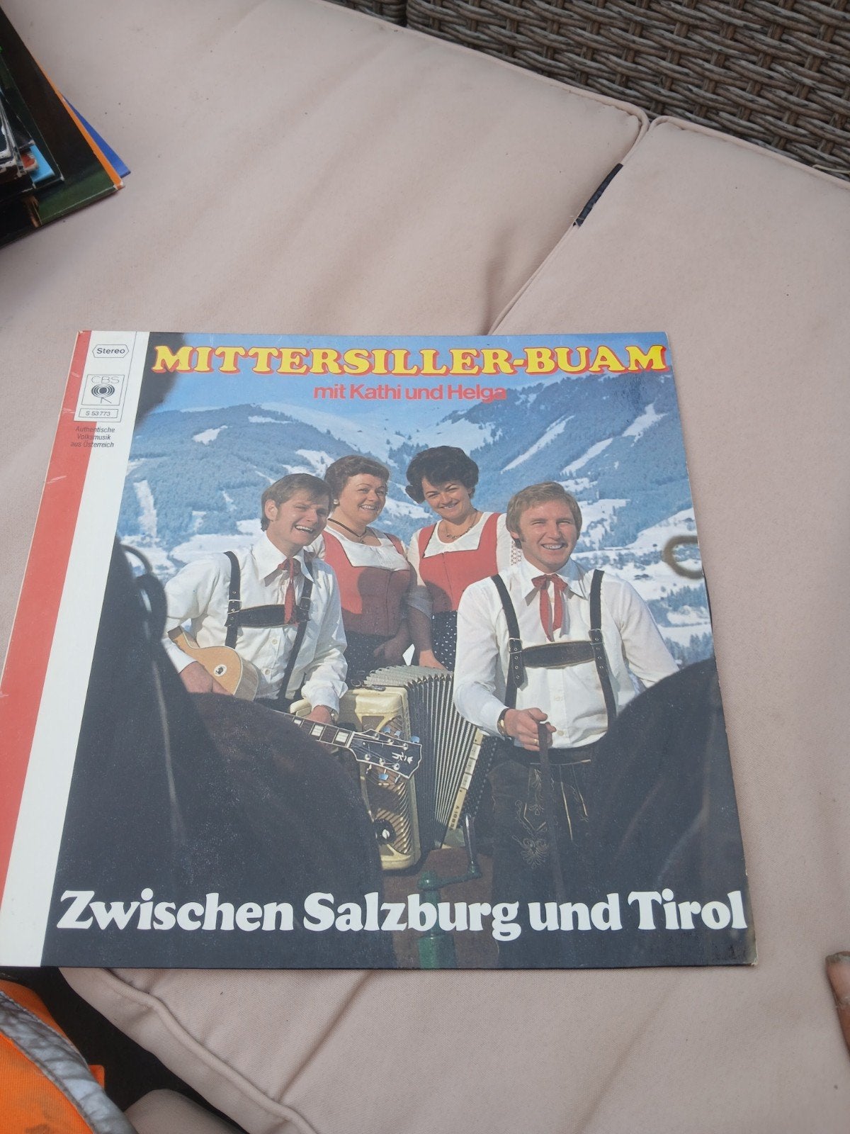 mittersiller buam  lp zwischen salzburg und tirol, Verzenden, Zo goed als nieuw, 12 inch, Levenslied of Smartlap