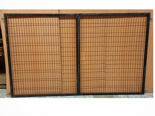 Metalen dubbele tuinpoort 180x300cm