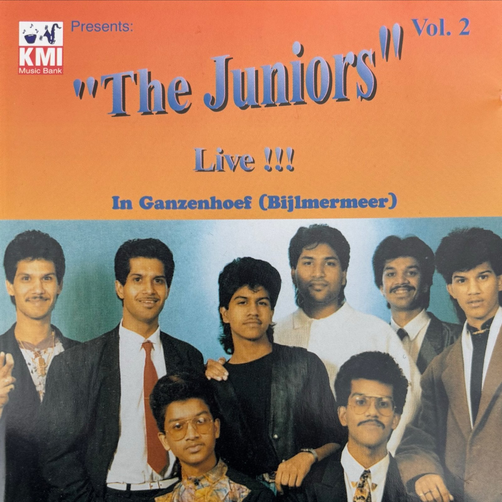 The Juniors Live!!! Vol. 2 - In Ganzenhoef (Bijlmermeer), Verzenden, Gebruikt, Live-album, Inclusief doosje