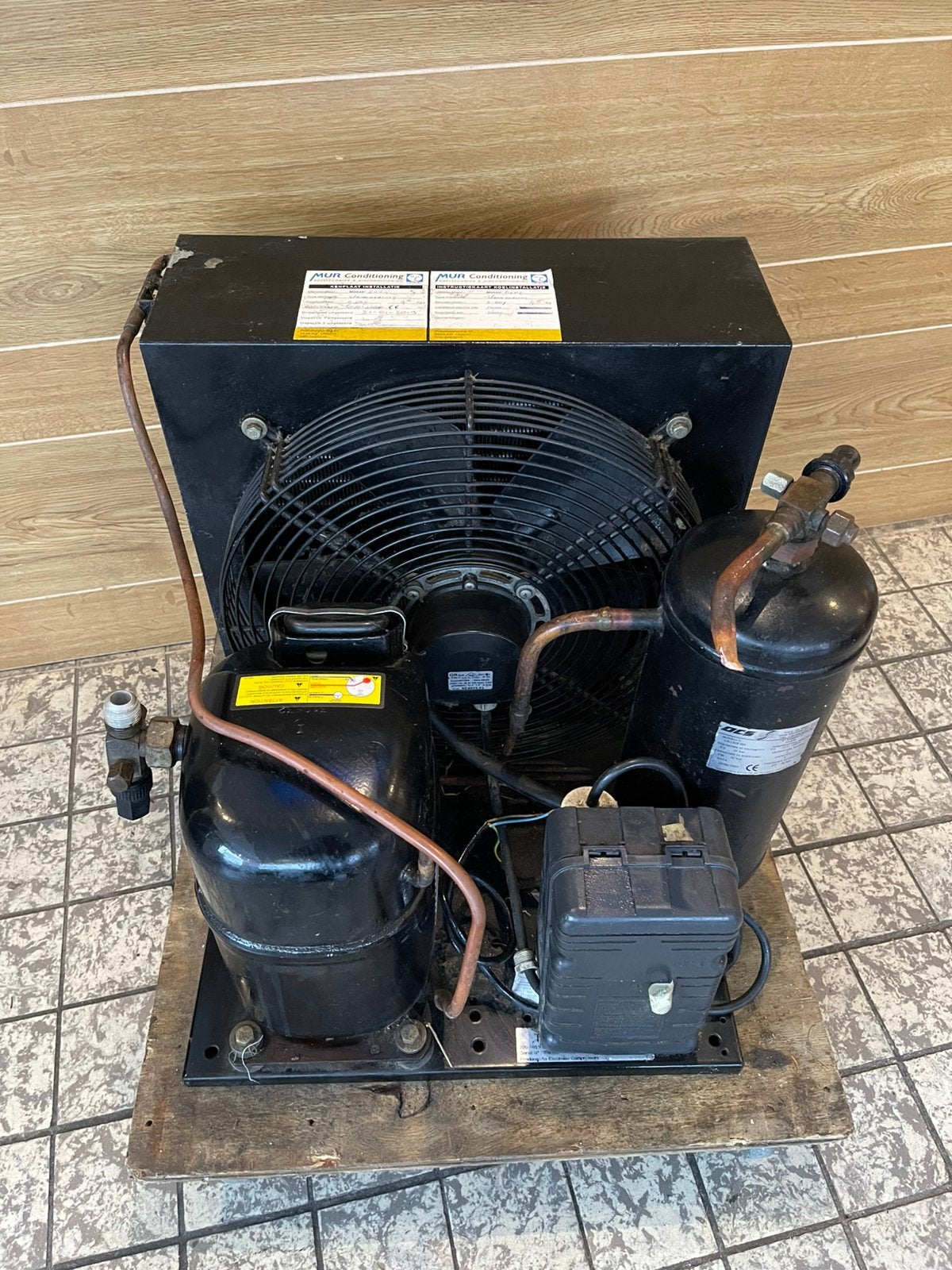 koelmotor koelcel vriescel, Ophalen
