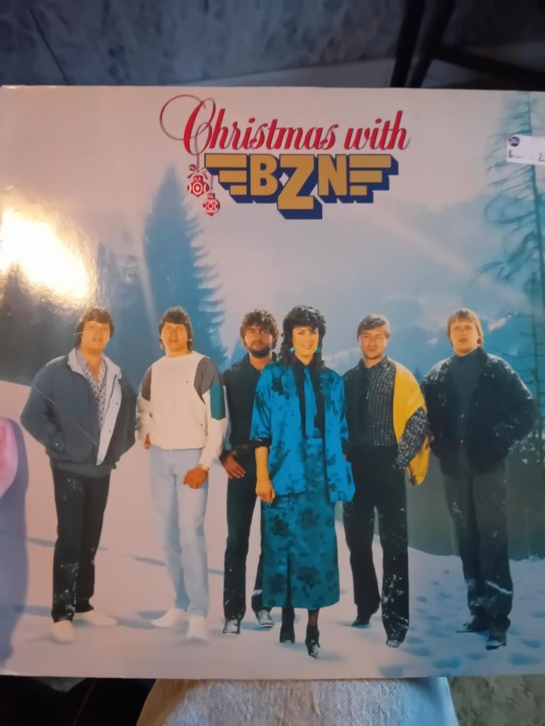 Christmas with BZN - Vinyl LP - Kerstmuziek, Cd's en Dvd's, Ophalen of Verzenden, Gebruikt, Kerst