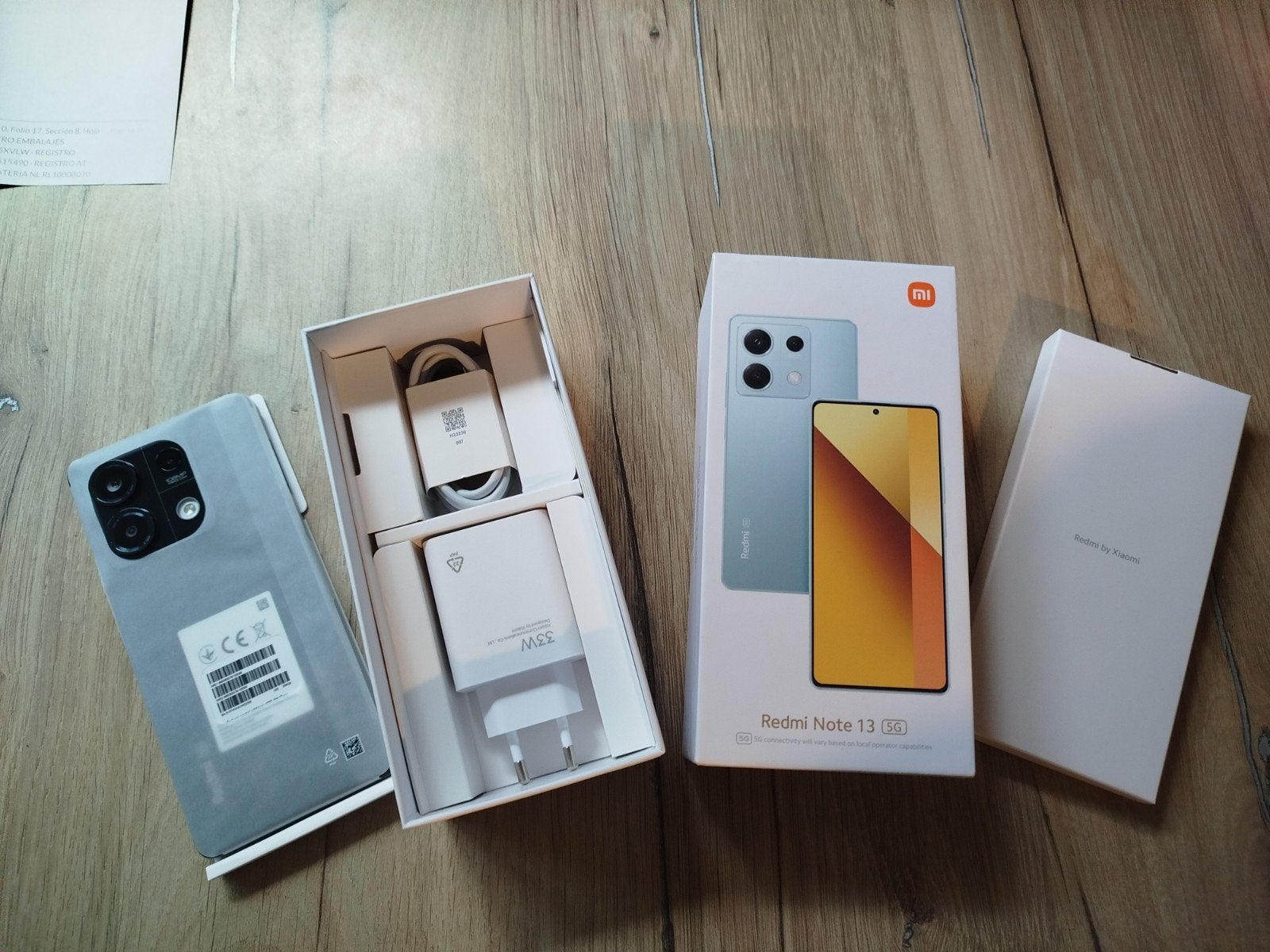 Xiaomi Redmi Note 13 5G/8RAM-256ROM, Ophalen of Verzenden, Nieuw, 6 megapixel of meer, Overige modellen