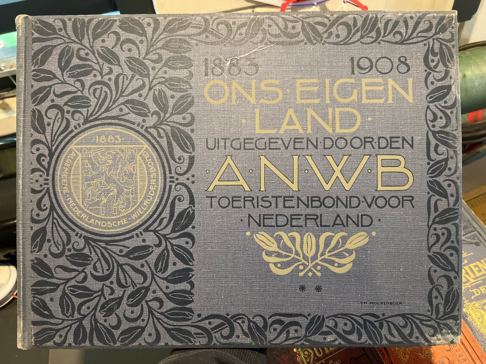 ANWB Gedenkboek "Ons Eigen Land" (1908) Deel 2 - Mesdag, Ophalen of Verzenden