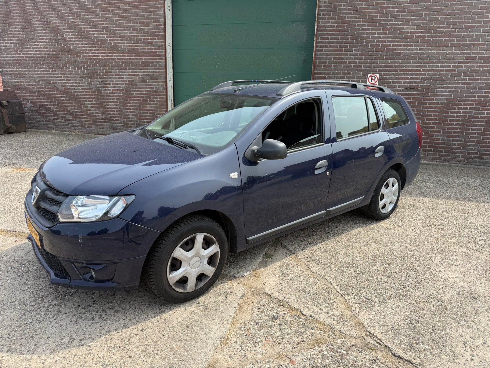 Dacia Logan 0.9 66KW TCE MCV 2014 Blauw, Voorwielaandrijving, Stof, 40 €/maand, Blauw