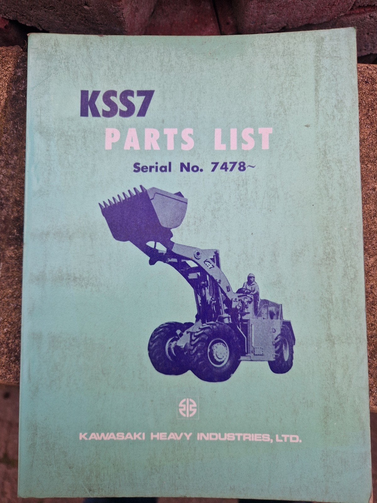 Kawasaki KSS7 Onderdelenlijst - Zeldzaam Technisch Boek, Ophalen of Verzenden