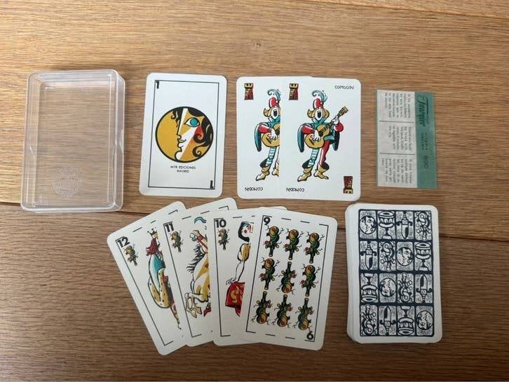 Spaans kaartspel Mingote nr. 2 MYR Fournier 1967, Ophalen of Verzenden, Zo goed als nieuw, Speelkaart(en)