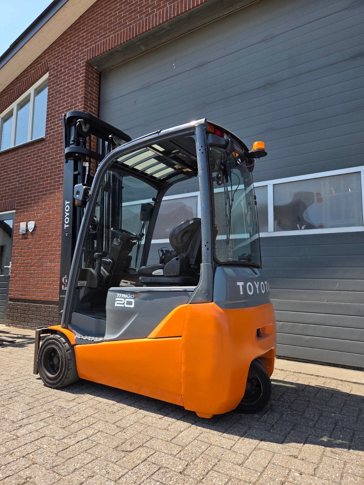 Heftruck Toyota 8FBET20 Triplex Sideshift freelift 2014, Ophalen of Verzenden, 1000 tot 2000 kg, Elektrisch, TOYOTA