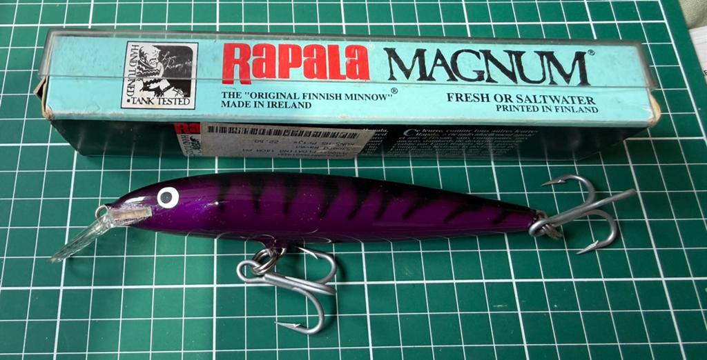 Rapala magnum special paars purple makreel, Watersport en Boten, Ophalen of Verzenden, Zo goed als nieuw, Overige typen