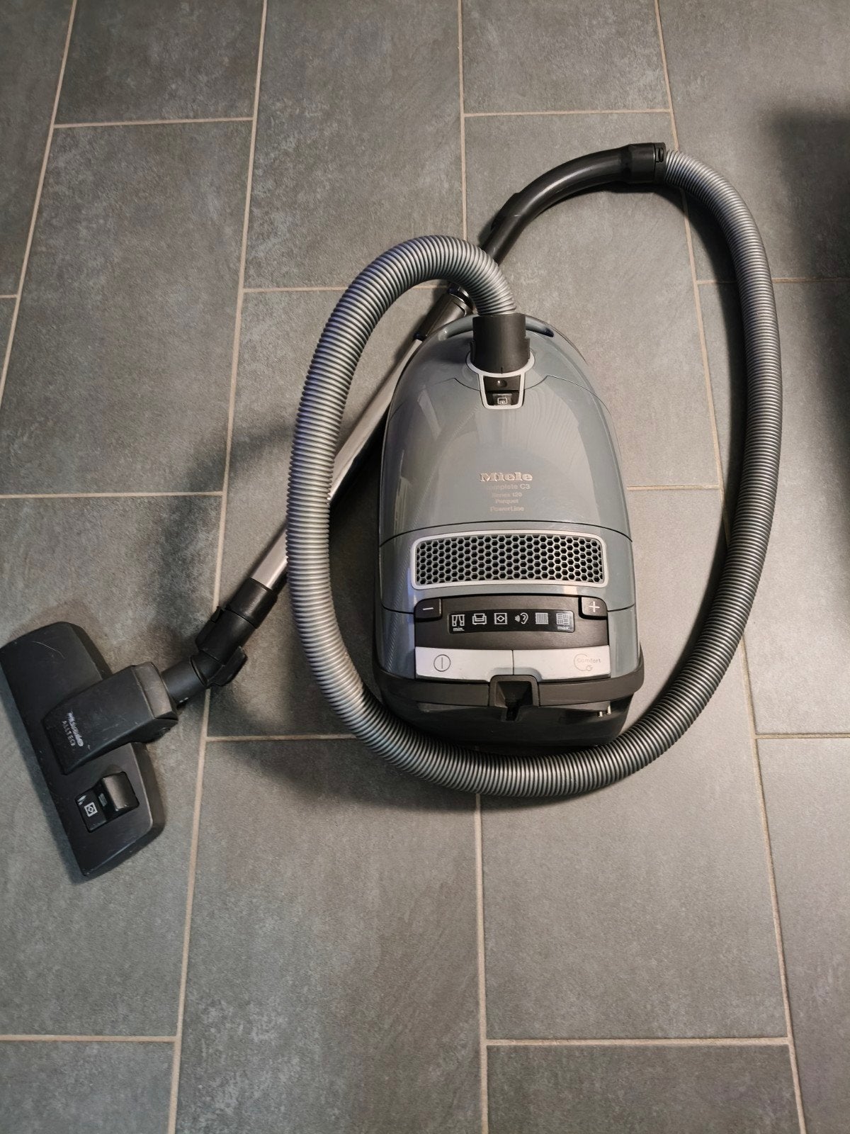 Miele Complete C3 Series 120 Parquet Powerline Stofzuiger, Witgoed en Apparatuur, Stofzuigers, Stofzak, Ophalen of Verzenden, Zo goed als nieuw