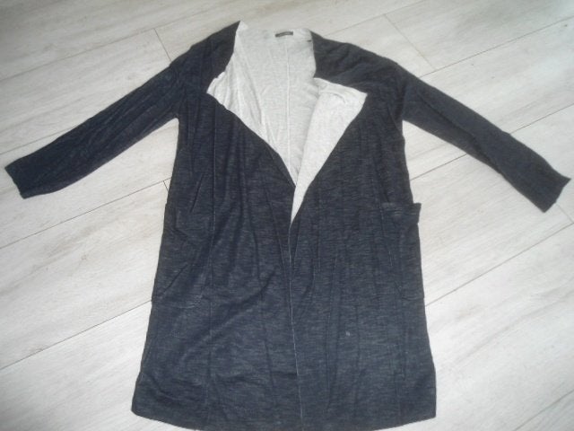 Marc O'Polo; Halflange cardigan; maat 38, Kleding | Dames, Maat 38/40 (M), Blauw, Ophalen of Verzenden, Zo goed als nieuw