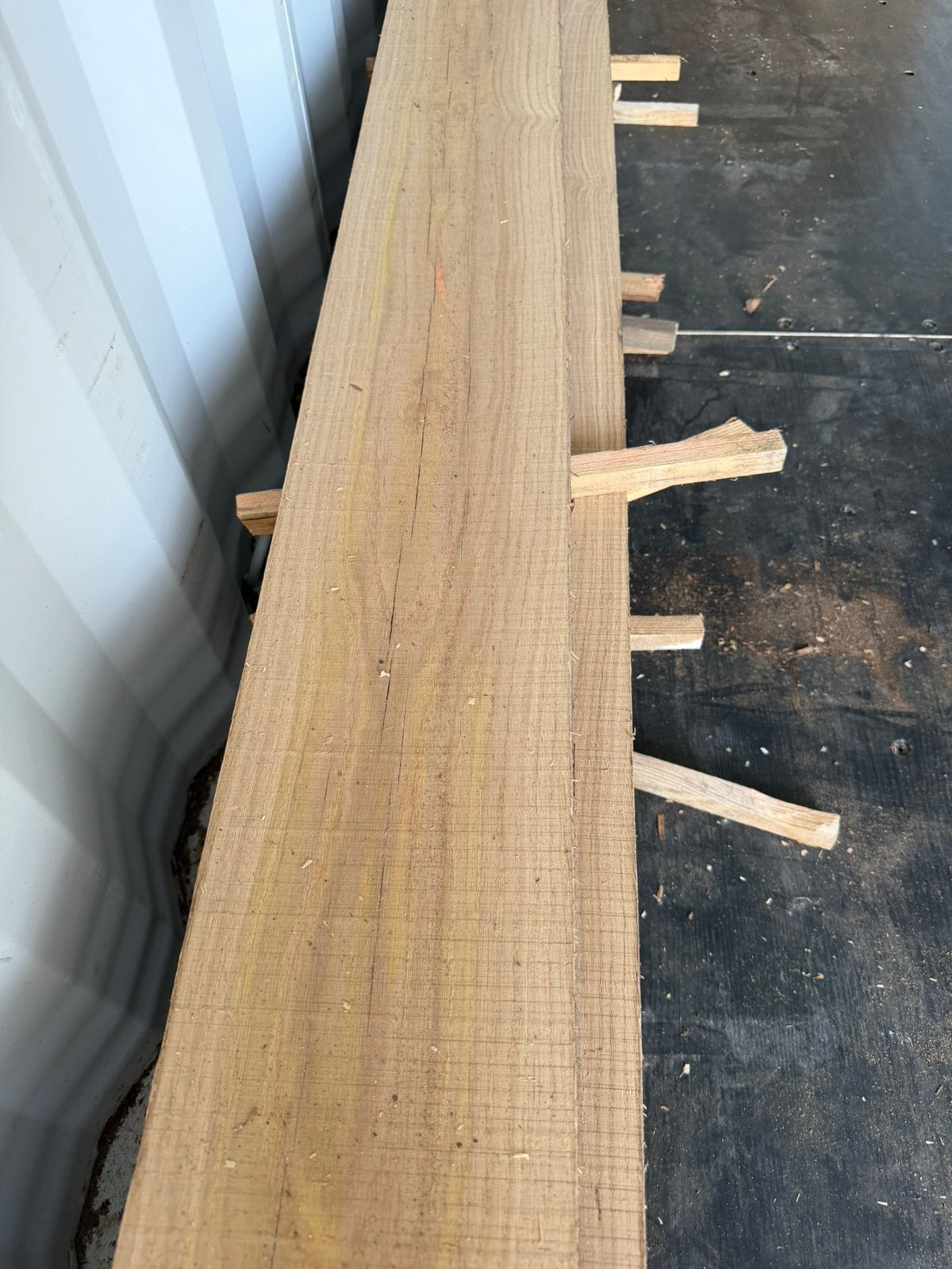 6 oud eiken planken voor 220 euro !!!, Ophalen, Zo goed als nieuw, 250 cm of meer, Planken