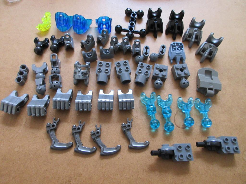 Lego Bionicle onderdelen, Gebruikt, Bionicle, Lego, Ophalen of Verzenden